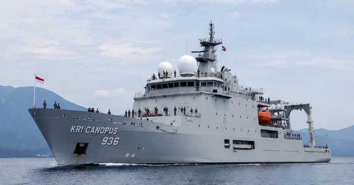 FOTO: Ilustrasi KRI Canopus-936. FOTO: Ilustrasi KRI Canopus-936.