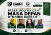 KAHMI Sulsel Akan Gelar Diskusi Publik, Bahas Partai Politik dan Masa Depan Otonomi Daerah FOTO: Flyer Diskusi Publik KAHMI Sulsel.