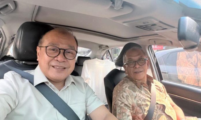 FOTO: Politisi Golkar Supriansa bersama Ketua DPD I Golkar Sulsel, Ilham Arief Sirajuddin. (Dok. Pribadi) 