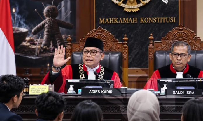 FOTO: Ilustrasi sidang di Mahkamah Konstitusi. FOTO: Ilustrasi sidang di Mahkamah Konstitusi.