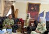 Panitia Musda PD PPM Sulsel Audiensi dengan Pangdam XIV Hasanuddin FOTO: Mayor Jenderal TNI Bangun Nawoko, Pangdam XIV Hasanuddin menerima kunjungan silaturahim dan audiensiIr. Andi Herfidah Attas, Ketua Panitia MUSDA PD. PPM Sulawesi Selatan. Jumat (11/9/2026)