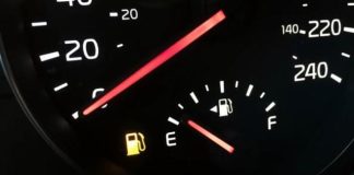 Karang Taruna Harap Gubernur Sulsel Tinjau Ulang Soal Aturan Sisa BBM 1 Bar di Indikator Kendaraan FOTO: Indikator bensin mobil. (Foto: dok. Driving)