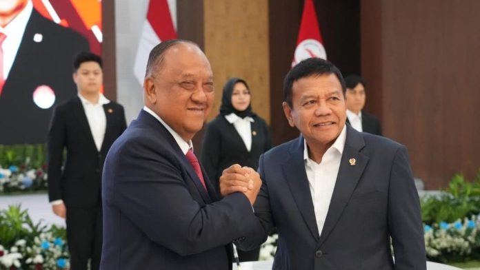 Jenderal TNI (Purn.) Muhammad Herindra saat resmi dikukuhkan sebagai Ketua Umum Pengurus Besar Esports Indonesia (PB ESI) masa bakti 2026–2030. (Foto/Ist)* Jenderal TNI (Purn.) Muhammad Herindra saat resmi dikukuhkan sebagai Ketua Umum Pengurus Besar Esports Indonesia (PB ESI) masa bakti 2026–2030. (Foto/Ist)*