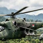 Helikopter Serang Mi-35M Buatan Rusia Jadi Kekuatan Baru TNI AD FOTO: Ilustrasi helikopter serang Mi-35M buatan Rusia. (ist)
