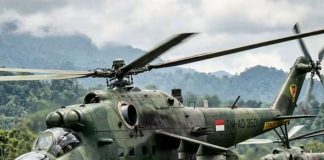 Helikopter Serang Mi-35M Buatan Rusia Jadi Kekuatan Baru TNI AD FOTO: Ilustrasi helikopter serang Mi-35M buatan Rusia. (ist)