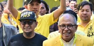 61 Tahun IAS: Dari Barisan BARAK 145, Satu Kata yang Tak Pernah Berubah “Loyalitas Tanpa Batas” FOTO: Kanan Illank Radjab Ketua BARAK 145 dan Ketua DPD I Golkar Sulsel.