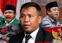Nusron Wahid, Korupsi dan HTI FOTO: Kolase Ahmad Khozinudin