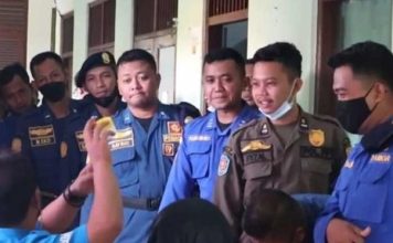 Mendagri Sebut Damkar dan Satpol PP Bakal Diangkat Jadi PNS FOTO: Personel Satpol PP dan Damkar Kabupaten Semarang. (Foto: istimewa)