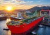 Prelude FLNG Kapal Terbesar di Dunia Milik Shell FOTO: Lebih berat dari 6 kapal induk! Inilah Prelude FLNG, Struktur terapung terbesar yang pernah dibuat manusia di atas lautan. (Ilustrasi)