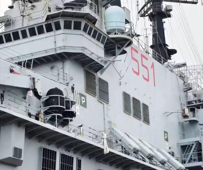 FOTO: Dek Anjungan Kapal Induk Giuseppe Garibaldi nantinya akan berganti nama menjadi KRI Sriwijaya. (Dok via Facebook) FOTO: Dek Anjungan Kapal Induk Giuseppe Garibaldi nantinya akan berganti nama menjadi KRI Sriwijaya. (Dok via Facebook)