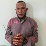Wadanyon TPNPB-OPM Kodap 35 Bintang Timur Diringkus Aparat di Bandara Dekai FOTO: Wakil Komandan Batalyon (Wadanyon) TPNPB-OPM Kodap 35 Bintang Timur, Abdon Kisamdu, di Bandara Nop Goliat Dekai, Kabupaten Yahukimo, Papua Pegunungan, pada Sabtu (19/9/2026).