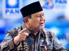 Pidato Prabowo “Pakar Goblok” Mendapat Tanggapan Bijak dari PP Muhammadiyah FOTO: Presiden Prabowo Subianto saat berpidato di HUT ke-28 Partai Amanat Nasional (PAN) di Jakarta, Jumat (18/9/2026). (Dok via Facebook)