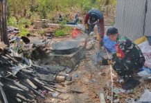 Langkah Dandim Wajo Berdayakan Warga, Ketua Relawan Setia Prabowo Dorong Jadi Model yang Bisa Direplikasi Babinsa Wajo Melakukan Pemberdayaan Bersama Warga dalam Pengelolaan Sampah (Foto/Ist)*