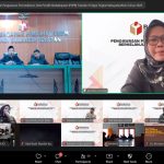 Bawaslu Sulsel: Data Anomali Pemilih Jangan Sekadar Dicatat, Verifikasi! FOTO: Rapat Evaluasi Pelaksanaan Pengawasan PDPB dan Persiapan Pengawasan Rapat Pleno Terbuka PDPB Triwulan III, di Ruang Sidang Mutmainnah, Kantor Bawaslu Sulsel dan diikuti jajaran Bawaslu kab/kota secara daring, Senin (21/9/2026).