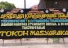 Polres Tanjungbalai Banjir Ucapan Selamat Usai Ungkap Bandar Narkoba Vape Jaringan Internasional FOTO: Karang bunga di Markas Kepolisian Resor (Polres) Tanjungbalai, jajaran Polda Sumatera Utara.