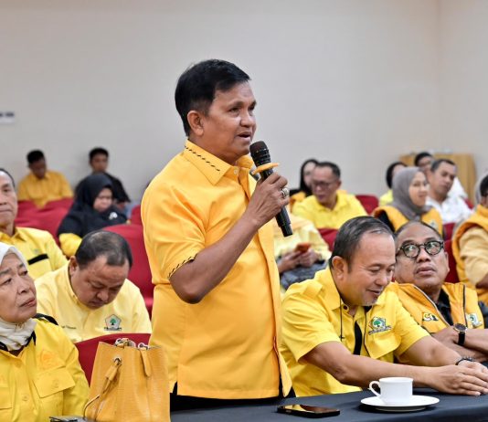 Arifin Majid Anggota DPRD Makassar Masuk dalam Jajaran Pengurus DPD I Golkar Sulsel FOTO: Arifin Majid, anggota DPRD Makassar periode 2024-2029.