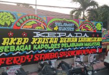 Ferdy Sambo Beri Ucapan Selamat ke Kapolres Pelabuhan Makassar FOTO: Ucapan selamat dari mantan Kadiv Propam Polri, Ferdy Sambo kepada AKBP Kaisar Reman Sambo, S.I.K, MH sebagai Kapolres Pelabuhan Makassar. (ist)