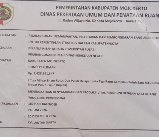 Pembangunan Rumdin Kejaksaan Negeri Mojokerto, Langkah Nyata Sinergi Daerah dan Pusat Img 20260926 Wa0040 1