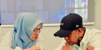 Adhi Bintang: Jangan Hakimi Perempuan Hanya karena Ia Sedang Berada di Tengah Badai FOTO: Bupati Gowa, Sitti Husniah Talenrang bersama penasehat hukumnya Adhi Bintang. (Dok Adhi Bintang)