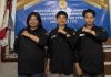 Hasil Mubes: Jusverado Montifiero Resmi Nahkodai HIPMA Bonehau Makassar Hingga 2027 FOTO: Jusverado Montifiero (Tengah) terpilih sebagai Ketua Umum HIPMA Bonehau Makassar periode 2026 - 2027.