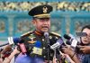 Presiden Lantik Maruli Simanjuntak sebagai Wakil Panglima TNI dan Tandyo Budi Revita KSAD FOTO: Jenderal TNI Maruli Simanjuntak sebagai Wakil Panglima TNI merangkap Kepala Badan Nasional Pengelola Perbatasan dan Daerah Terpencil, saat memberikan keterangan pers. (Sumber: BPMI Setpres)