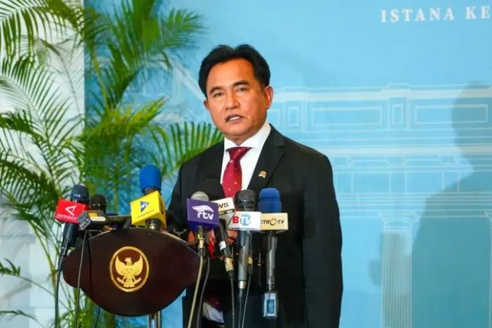 FOTO: Menteri Koordinator Bidang Hukum, Hak Asasi Manusia, Imigrasi, dan Pemasyarakatan Yusril Ihza Mahendra. (dok seskab) FOTO: Menteri Koordinator Bidang Hukum, Hak Asasi Manusia, Imigrasi, dan Pemasyarakatan Yusril Ihza Mahendra. (dok seskab)