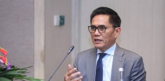 BNN Perkuat Kerjasama Regional, Hadapi Ancaman Narkotika Sintetis FOTO: Deputi Hukum dan Kerja Sama BNN RI, Krisno H. Siregar, pada pertemuan yang berlangsung di DoubleTree Hotel, Cikini, Jakarta Pusat, pada Selasa (27/10). (Dok. Humas BNN)