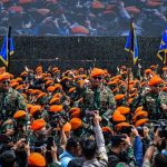 Pangkostrad Hadiri Pengukuhan Lima Pimpinan TNI-Polri sebagai Warga Kehormatan Korpasgat FOTO: Kapolri Jenderal Polisi Dr. (H.C.) Suyudi Ario Seto, S.I.K., S.H., M.Si., saat menghadiri pengukuhan lima pimpinan TNI-Polri sebagai Warga Kehormatan Korps Pasukan Gerak Cepat (Korpasgat) di Mako Korpasgat, Bandung, Senin (26/10/2026). (Dok. Puspen TNI)