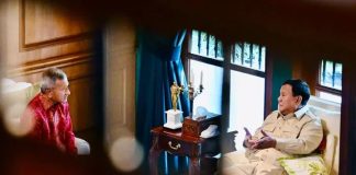 Suplay Gas Dikurangi, Menlu Singapura Bermohon Diterima Presiden, Akhirnya Diterima di Hambalang FOTO: Presiden RI Prabowo Subianto saat menerima permohonan pertemuan Menteri Luar Negeri (Menlu) Singapura Vivian Balakrishnan di kediamannya di Hambalang, Kabupaten Bogor, Jawa Barat, Rabu (28/10/2026) sore. (Sumber: BPMI Setpres)