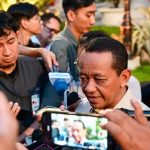 Temui Presiden Bahlil Laporkan Perkembangan Program Listrik Desa FOTO: Menteri Koordinator Bidang Hilirisasi dan Transisi Energi Bahlil Lahadalia, Kamis (29/10/2026). (Sumber: BPMI Setpres)