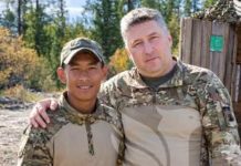 Warga Kepulauan Riau Tewas di Rusia FOTO: Rendi Aprianto (30) warga asal Kabupaten Natuna, Kepulauan Riau saat bersama tentara Rusia. (Ist)
