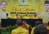 25 Oktober 2026, Pengurus Golkar Sulsel Dilantik di Four Points By Sheraton FOTO: DPD Partai Golkar Sulawesi Selatan mulai mematangkan persiapan pelantikan pengurus, pesta rakyat, dan orientasi pengurus yang dijadwalkan berlangsung pada Oktober 2026.
