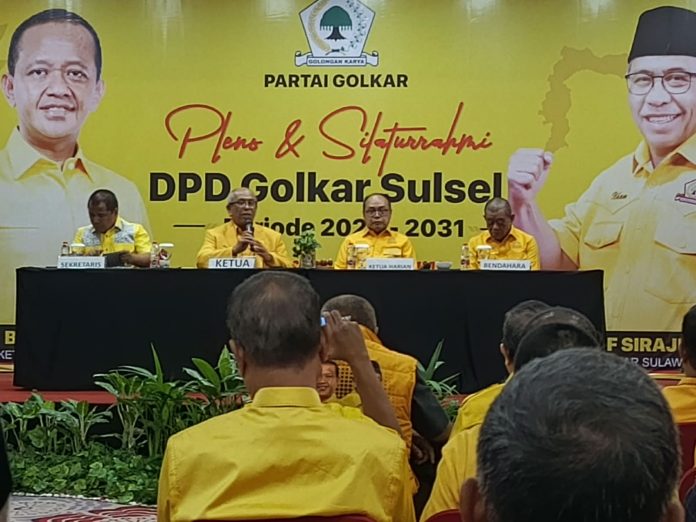 FOTO: DPD Partai Golkar Sulawesi Selatan mulai mematangkan persiapan pelantikan pengurus, pesta rakyat, dan orientasi pengurus yang dijadwalkan berlangsung pada Oktober 2026.