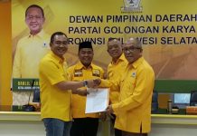 Patarai Amir Pimpin Panitia Pelantikan Pengurus Golkar Sulsel, 24 Oktober Jadi Momentum Konsolidasi FOTO: Andi Patarai Amir sebagai Ketua Panitia Pelaksana Pelantikan Pengurus DPD I Partai Golkar Sulsel periode 2024–2030.