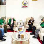 Audiensi dengan Wagub Sulsel, KAHMI Perkenalkan Rencana Pembangunan Graha Hijau Hitam FOTO: Majelis Wilayah Korps Alumni Himpunan Mahasiswa Islam (MW KAHMI) Sulawesi Selatan menemui Wakil Gubernur Sulsel Hj. Fatmawati Rusdi dalam audiensi di Rumah Jabatan Wakil Gubernur, Jalan Yusuf Dg. Ngawing, Makassar, Kamis (1/10/2026).