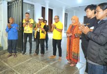Dilepas Aliyah, IAS Bertolak ke Selayar Laksanakan Konsolidasi Golkar Sulsel FOTO: Ketua DPD I Partai Golkar Sulsel, Ilham Arief Sirajuddin (IAS) bersama sejumlah fungsionaris pengurusnya bertolak menuju Kabupaten Selayar, Kamis, 1 Oktober 2026, malam.