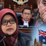 Atase KBRI Canberra Dihadirkan di MK: Australia Tak Pernah Sebut Setara SMA FOTO: Ilustrasi sidang MK, Menghadirkan Atase Pendidikan KBRI Canberra Yuli Rahmawati.