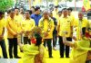 IAS Puji Kepemimpinan Basli Ali Antar Golkar Terus Berjaya di Kabupaten Kepulauan Selayar FOTO: Ilham Arief Sirajuddin (IAS) didampingi Sekertaris DPD I Golkar Sulsel Rahman Pina di Kabupaten Kepulauan Selayar.