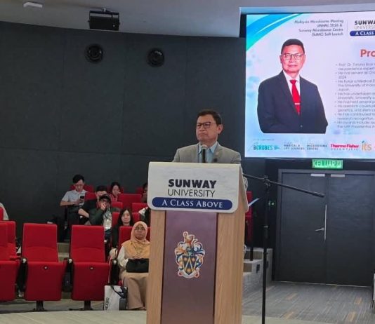 Taruna Ikrar, Kepala BPOM, Ajak Ilmuwan ASEAN Bangun Ekosistem Mikrobioma di Sunway University Selangor Malaysia