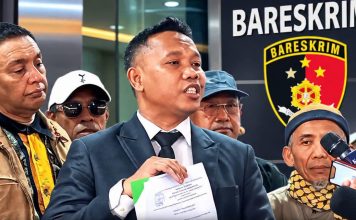 Praktisi Hukum akan ke DPR Soal Pemakzulan Gibran, Jubir Gerindra: Hentikan Polemik FOTO: Ilustrasi Ahmad Khozinudin saat melaporkan di Bareskrim Polri.