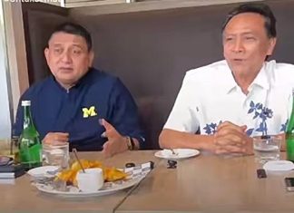 Alfian Temui APPI, Jawaban Politik Masih “Lampu Kuning” ini Kata Pengamat Politik FOTO: Munafri Arifuddin dan Andi Alfian Mallarangeng dalam suatu pertemuan di Makassar. (Tangkapan layar)