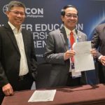 Di HEPCON 2026, Prof. JJ Tandatangani MoU Mewakili Unhas dan Unsrat dengan Kampus Filipina FOTO: Dr Sawedi, Rektor Universitas Hasanuddin (Unhas), Prof. Dr. Ir. Jamaluddin Jompa, M.Sc., menandatangani nota kesepahaman (MoU) dengan Nueva Vizcaya State University (NVSU), Filipina.Penandatanganan berlangsung di sela pelaksanaan Higher Education Partnerships Conference (HEPCON) 2026 di Cebu, Filipina.