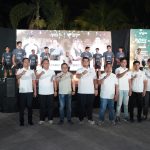 Tim AAS Siap Bertarung di Liga Padel Indonesia FOTO: Peluncuran tim dan jersey AAS Padel Team 2026 di eks Hotel Pantai Gapura Makassar, Minggu (4/10/2026) malam.