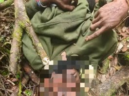 Dua Tentara OPM Tewas saat Baku Tembak Dengan TNI di Maybrat FOTO: Salah satu anggota TPNPB-OPM Kodap IV Sorong Raya tewas usai baku tembak dengan Satgas Rajawali V dan Satgas Pamtas Yonif 9 Marinir. (Dok TNI)