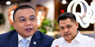 Ketum Logis 08 Anshar Ilo Puji Langkah Dasco Temui Buruh: Komunikasi DPR dan Rakyat Terjaga Ket Foto: Gabungan Foto Wakil Ketua DPR RI, Sufmi Dasco dan Ketua Umum Logis 08 Anshar Ilo (Foto/edt)*