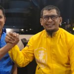 Ketua Umum BARAK 145 Dorong Arifin Majid Dipertimbangkan sebagai PTL Golkar Makassar FOTO: Arifin Majid Anggota DPRD Makassar bersama Ketua Umum Barisan Anak Rakyat (BARAK) 145, Illank Radjab.