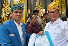 Kabut Asap Kembali Ganggu Warga Pekanbaru, PC PMII Desak Penanganan Terpadu dan Berkelanjutan FOTO: Sekretaris PC PMII Kota Pekanbaru, Gusti Pardamean Nasution, Sebelah kiri. (Ist)