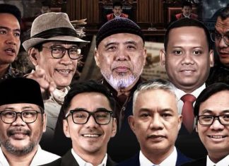 12 Pemohon Berencana Mendorong Pemakzulan Wapres Gibran ke MPR FOTO: Ilustrasi 12 Pemohon gugatan PHPU di Mahkamah Konstitusi. (ist)