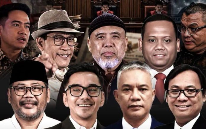 FOTO: Ilustrasi 12 Pemohon gugatan PHPU di Mahkamah Konstitusi. (ist) FOTO: Ilustrasi 12 Pemohon gugatan PHPU di Mahkamah Konstitusi. (ist)