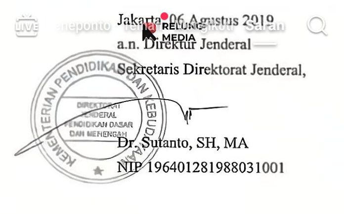 FOTO: Surat keterangan penyetaraan Gibran diterbitkan pada 6 Agustus 2019 dengan nomor 9149/D/D1/KS/2019. (Hasil tangkapan layar) FOTO: Surat keterangan penyetaraan Gibran diterbitkan pada 6 Agustus 2019 dengan nomor 9149/D/D1/KS/2019. (Hasil tangkapan layar)